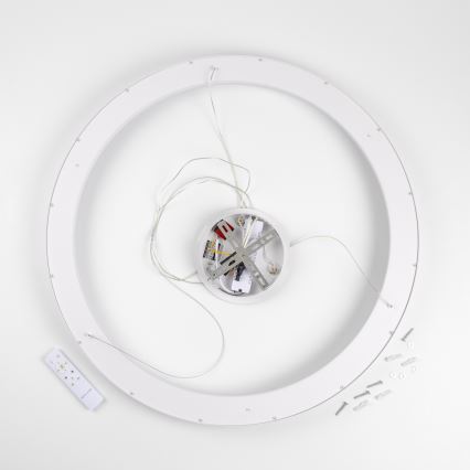 Brilagi - regulējama LED karāma lustra uz troses FALCON II LED/108W/230V 3000-6500K Ø 80 cm balta + tālvadības pults