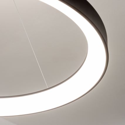 Brilagi - LED dimējama lustra uz troses FALCON II LED/108W/230V 3000-6500K Ø 80 cm melna + tālvadības pults