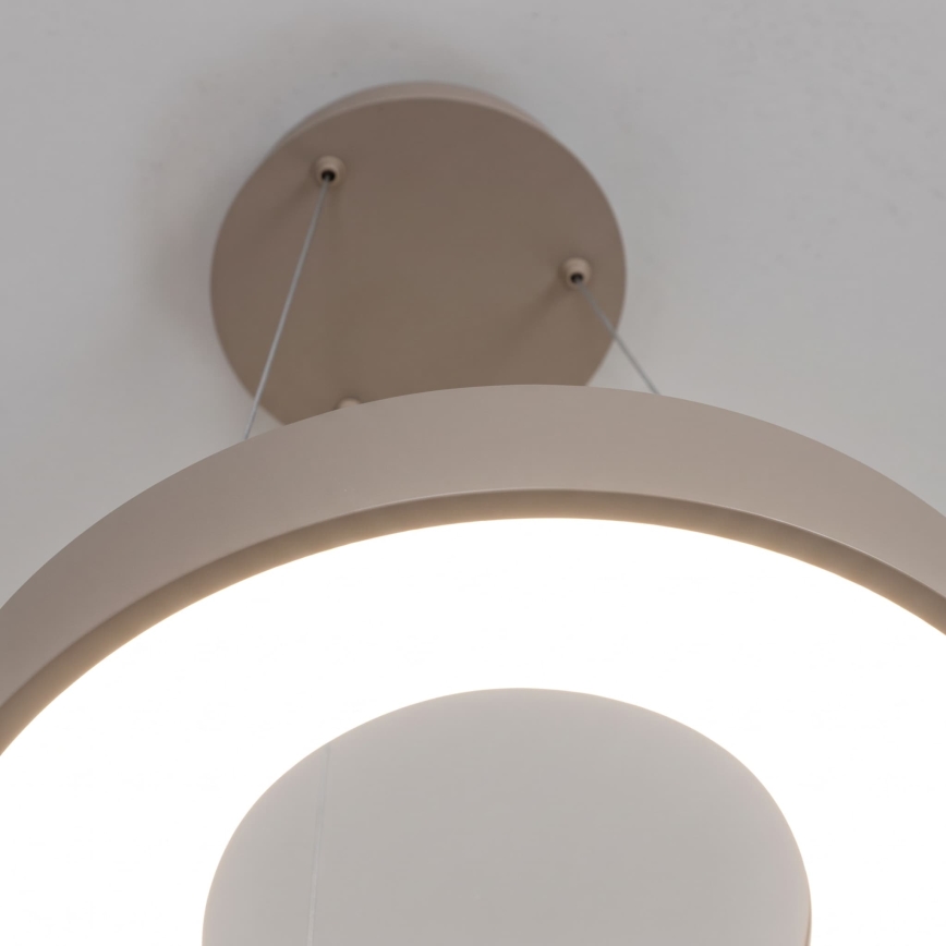 BRILAGI - LED regulējama lustra uz troses FALCON II LED/67W/230V 3000-6500K Ø 40 cm bēša + tālvadības pults