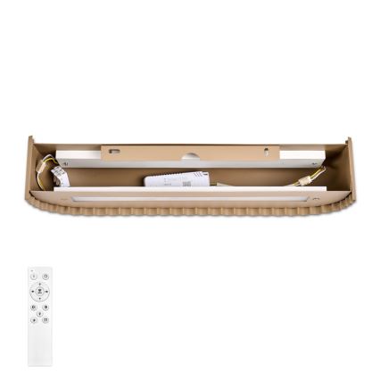 BRILAGI - LED dimējams sienas gaismeklis FALCON MODERN LED/14W/230V 3000-6000K 40 cm bēšs + tālvadība