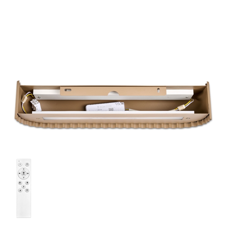 BRILAGI - LED dimējams sienas gaismeklis FALCON MODERN LED/14W/230V 3000-6000K 40 cm bēšs + tālvadība