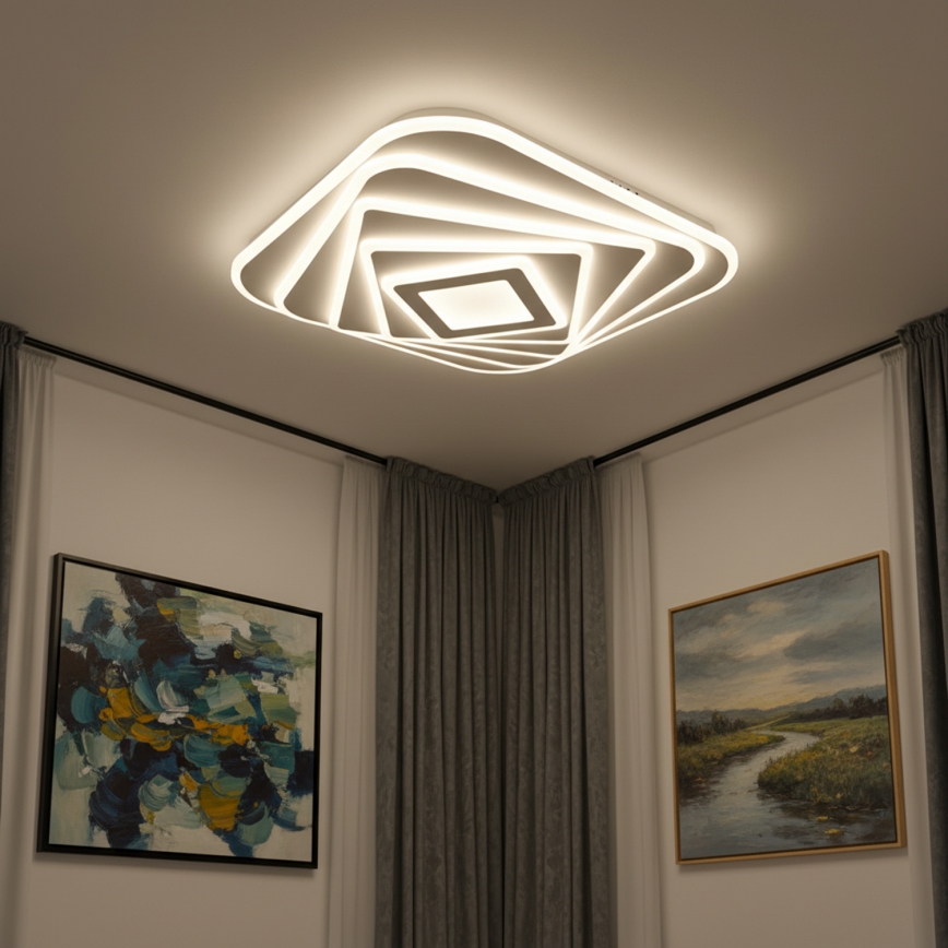 Brilagi - LED regulējams griestu gaismeklis MODERN LED/210W/230V 3000-6000K 55x55 cm + tālvadības pults