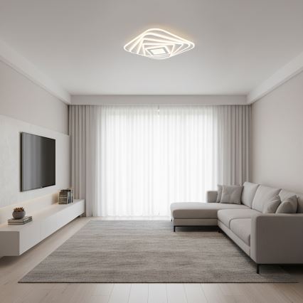 Brilagi - LED regulējams griestu gaismeklis MODERN LED/210W/230V 3000-6000K 55x55 cm + tālvadības pults