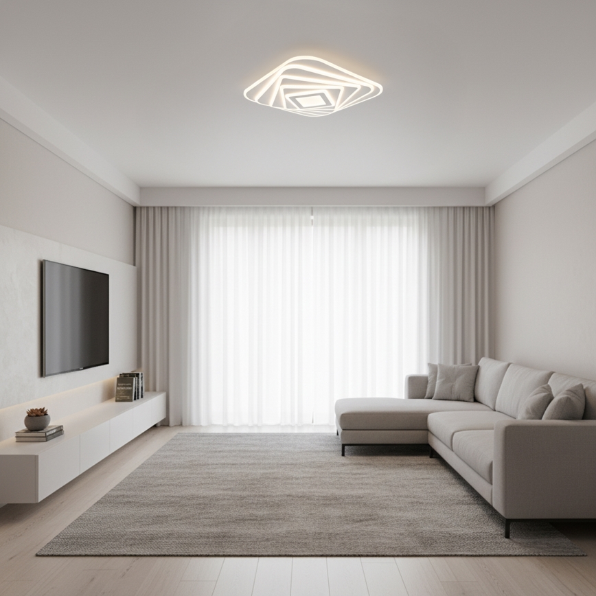 Brilagi - LED regulējams griestu gaismeklis MODERN LED/210W/230V 3000-6000K 55x55 cm + tālvadības pults