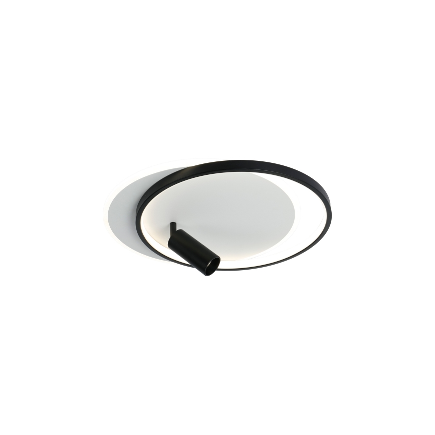 Brilagi - LED regulējams griestu gaismeklis UNITY LED/48W/230V + 1xGU10/3W 3000-6000K 39x45 cm balts/melns + tālvadība