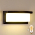 Brilagi - LED dimējams āra sienas gaismeklis BRICKY 1xE27/6W/230V 2700-6500K IP54 melns