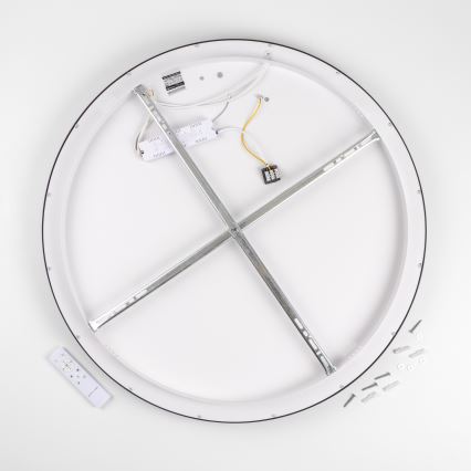 Brilagi - LED dimmējama griestu lampa FALCON II LED/108W/230V 3000-6500K Ø 80 cm melna + tālvadība