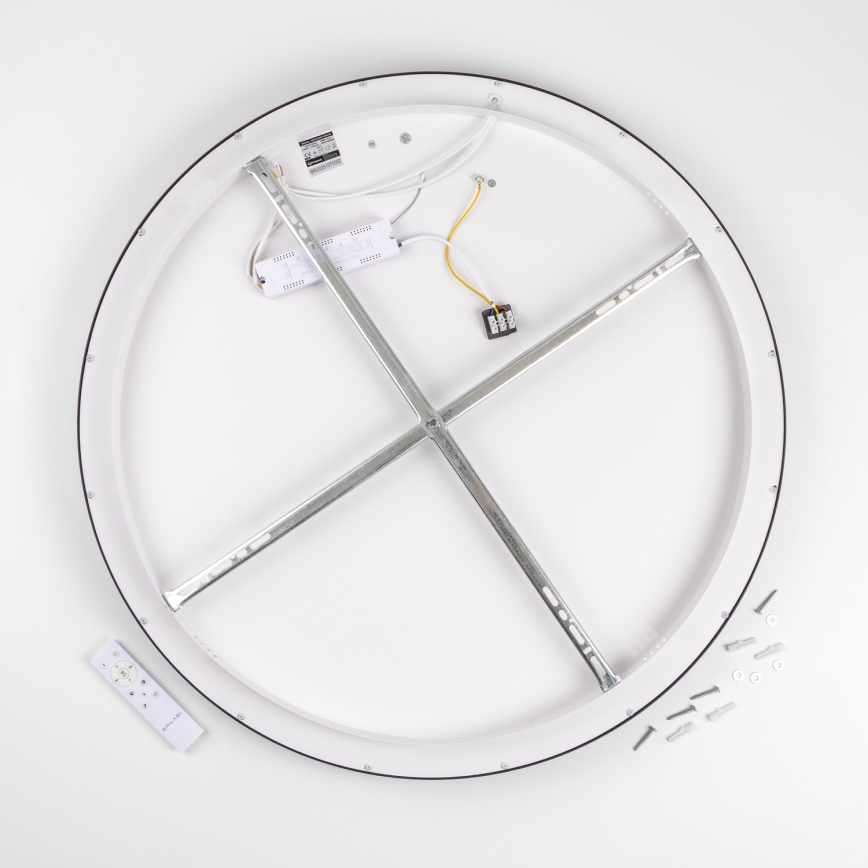 Brilagi - LED dimmējama griestu lampa FALCON II LED/108W/230V 3000-6500K Ø 80 cm melna + tālvadība