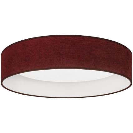 BRILAGI - LED dimējams griestu gaismeklis VELVET SMARTIX STARS LED/24W/230V 3000–6000K Ø 45 cm vīnsarkans Wi‑Fi Tuya Beacon + tālvadības pults