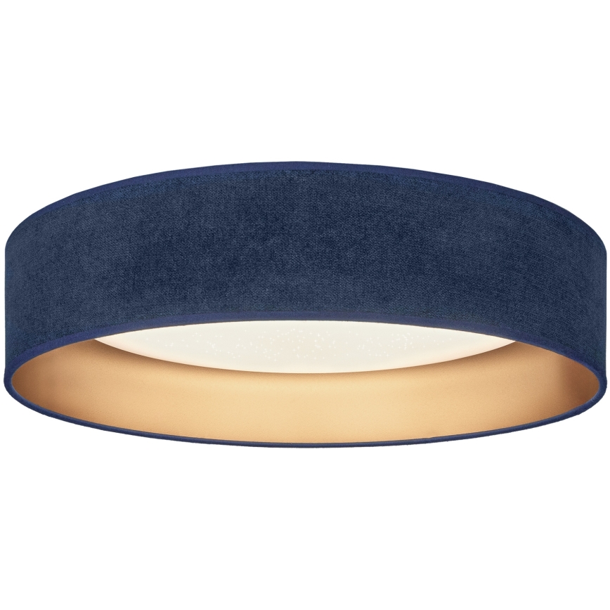 BRILAGI - VELVET SMARTIX STARS dimmējams LED griestu gaismeklis LED/36W/230V 3000–6000K Ø 55 cm zils/zelts Wi‑Fi Tuya Beacon + tālvadība