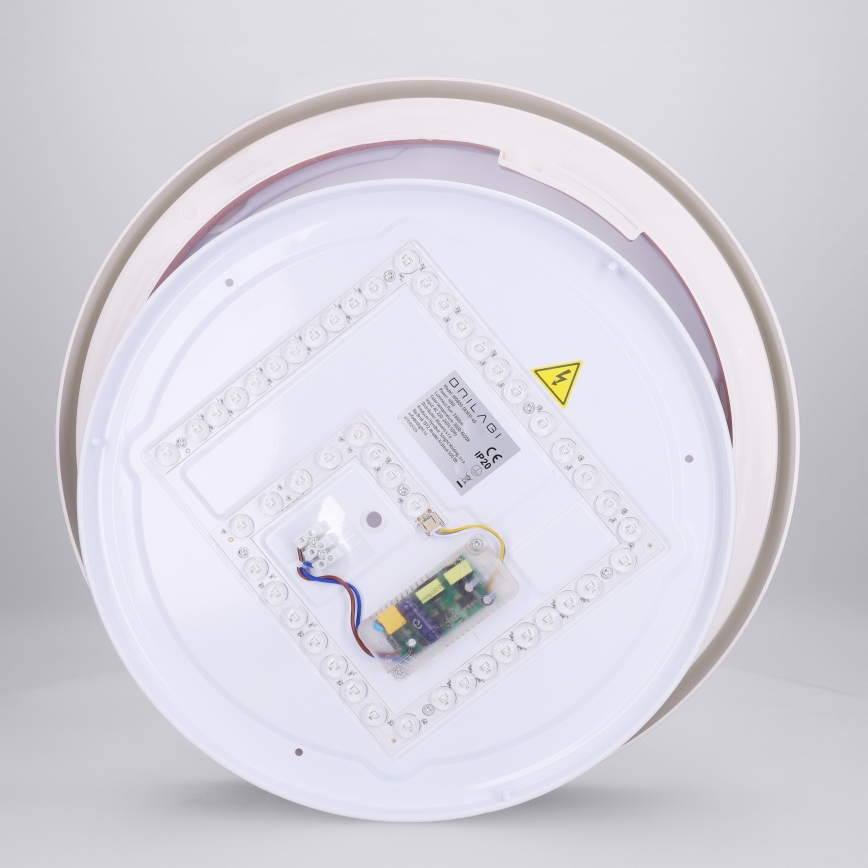 Brilagi - regulējams LED griestu gaismeklis MATTEO LED/48W/230V 3000-6500K Ø 41 cm sarkans + ar tālvadību