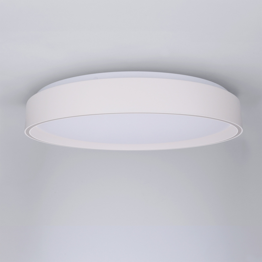 Brilagi - dimmējams LED griestu gaismeklis NANCI LED/60W/230V 3000–6500K Ø 49 cm balts + tālvadības pults