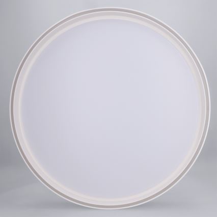 Brilagi - dimmējams LED griestu gaismeklis NANCI LED/60W/230V 3000–6500K Ø 49 cm balts + tālvadības pults