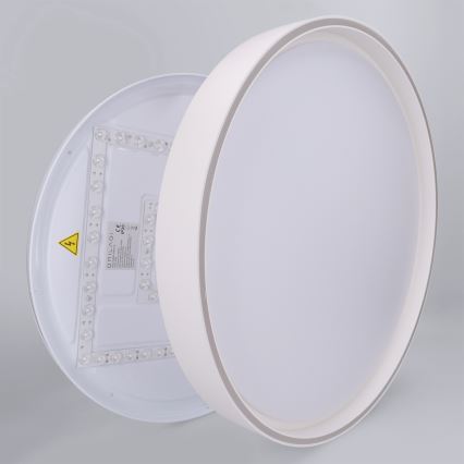 Brilagi - dimmējams LED griestu gaismeklis NANCI LED/60W/230V 3000–6500K Ø 49 cm balts + tālvadības pults