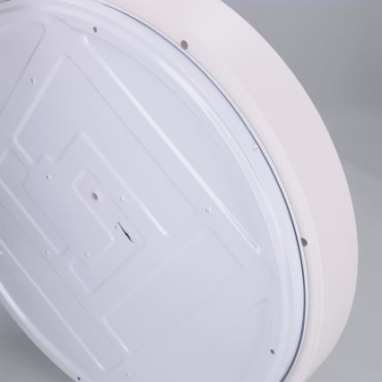 Brilagi - dimmējams LED griestu gaismeklis NANCI LED/60W/230V 3000–6500K Ø 49 cm balts + tālvadības pults