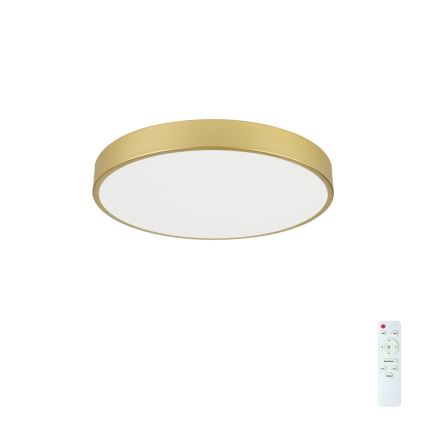 Brilagi - LED dimmējams griestu gaismeklis POOL LED/60W/230V 3000-6000K Ø 60 cm zelta + tālvadības pults
