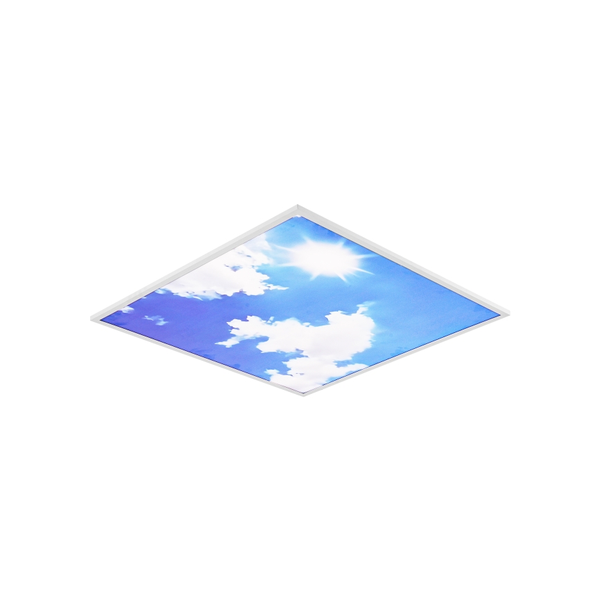Brilagi - LED stropas gaismeklis ar regulējamu spilgtumu SLIMFRAME SKY LED/58W/230V 60x60 cm 3000-6000K sudraba/zila + tālvadība