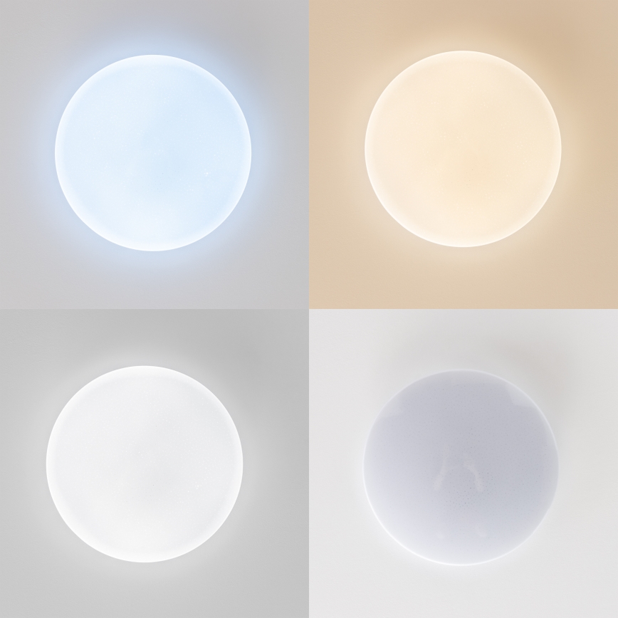 Brilagi - dimmējama LED griestu lampa SMART STARS LED/24W/230V Ø 38 cm 2700-6500K Wi-Fi Tuya + ar tālvadības pulti