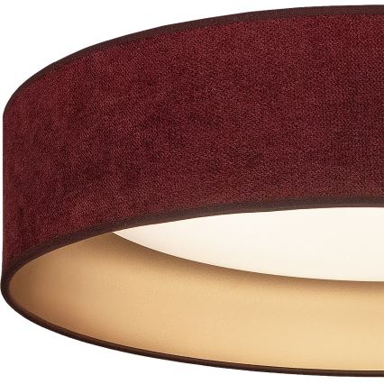 BRILAGI - LED regulējama griestu lampa VELVET SMARTIX LED/36W/230V 3000-6000K Ø 55 cm vīna/zelta Wi-Fi Tuya Beacon + tālvadības pults