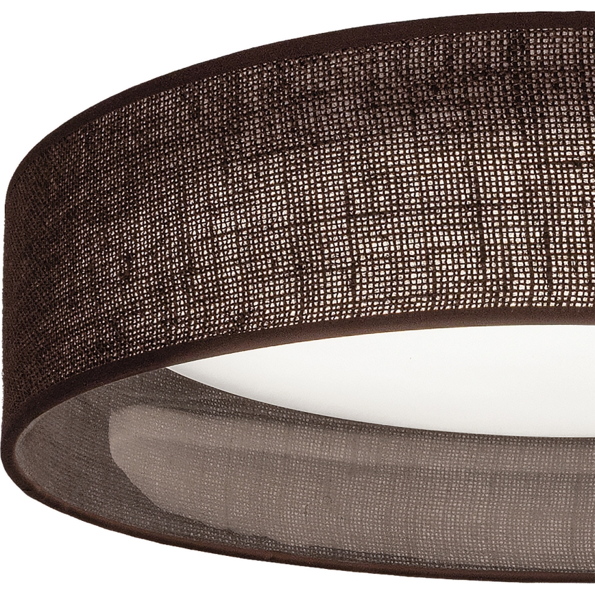 BRILAGI - LED aptumšojams griestu lukturis VELVET SMART VARI LED/36W/230V 3000-6500K diametrs 55 cm brūns + tālvadības pults