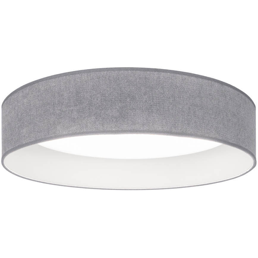 BRILAGI - Griestu gaismeklis VELVET SMART VARI, LED/36W/230V, ar regulējamu spilgtumu, 3000-6500K, Ø 55 cm, pelēks + tālvadības pults