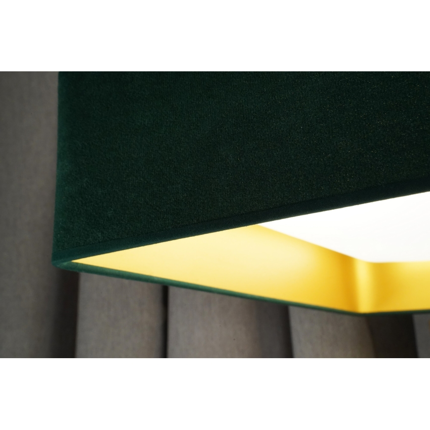 Brilagi - LED ar regulējamu spilgtumu griestu gaismeklis VELVET SQUARE SMART LED/36W/230V 60x60 cm 2700-6500K Wi-Fi Tuya + tālvadības pults zaļš
