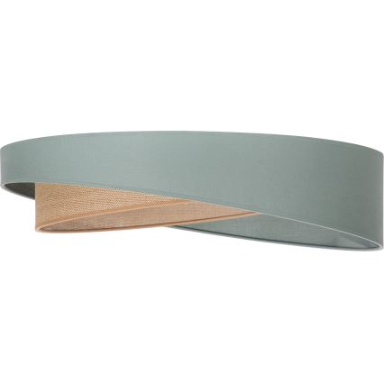 BRILAGI - LED regulējams griestu gaismeklis VELVET TWIST LED/36W/230V 3000-6000K Ø 65 cm Wi-Fi Tuya Beacon zaļš/bēšs + tālvadības pults