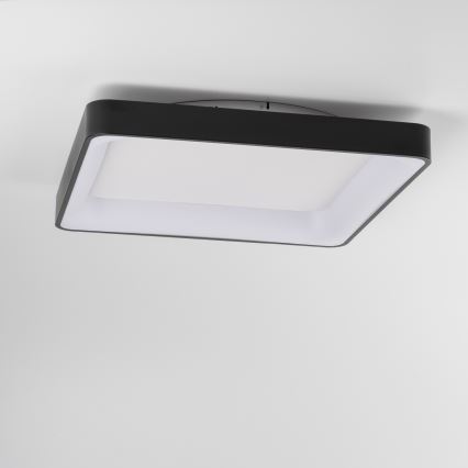 Brilagi - LED dimējams griestu gaismeklis FALCON II LED/125W/230V 3000-6500K 60x60 cm melns + tālvadības pults