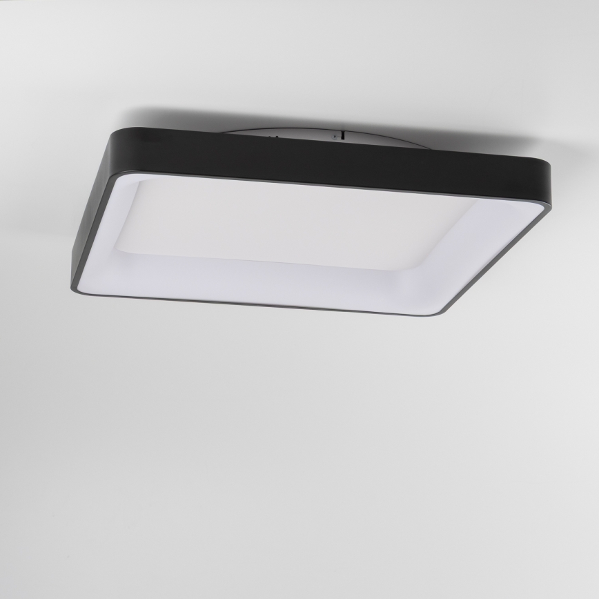 Brilagi - LED dimējams griestu gaismeklis FALCON II LED/125W/230V 3000-6500K 60x60 cm melns + tālvadības pults
