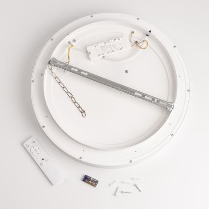 Brilagi - LED dimmējams griestu gaismeklis FALCON LED/80W/230V 3000-6500K Ø 60 cm balts + tālvadības pults