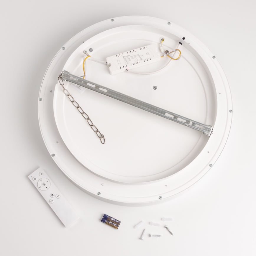 Brilagi - LED dimmējams griestu gaismeklis FALCON LED/80W/230V 3000-6500K Ø 60 cm balts + tālvadības pults