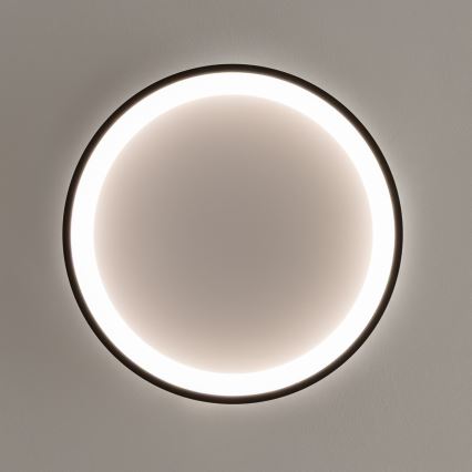 Brilagi - LED regulējams griestu gaismeklis FALCON SLIM LED/42W/230V 3000-6500K Ø 50 cm melns + ar tālvadības pulti