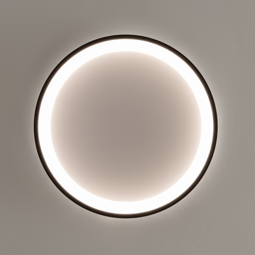 Brilagi - LED regulējams griestu gaismeklis FALCON SLIM LED/42W/230V 3000-6500K Ø 50 cm melns + ar tālvadības pulti