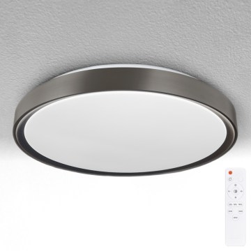 Brilagi - LED dimējams griestu gaismeklis FANCIA LED/48W/230V 3000-6500K Ø 39 cm antracīts + ar tālvadības pulti