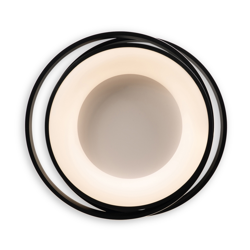 BRILAGI - LED dimējams griestu gaismeklis FLARE LED/84W/230V 3000-6000K 47x51 cm melns + tālvadības pults