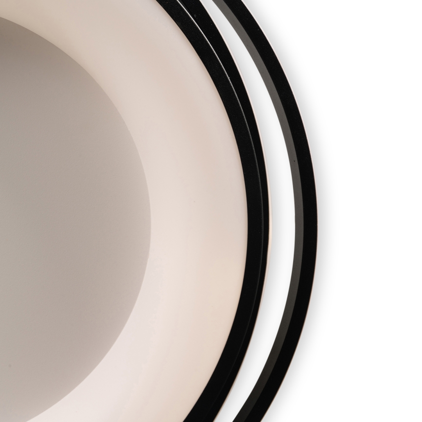 BRILAGI - LED dimējams griestu gaismeklis FLARE LED/84W/230V 3000-6000K 47x51 cm melns + tālvadības pults