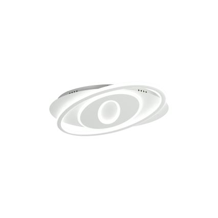 Brilagi - LED regulējams griestu gaismeklis IRIS LED/78W/230V 3000-6000K 37x49 cm balts + tālvadības pults