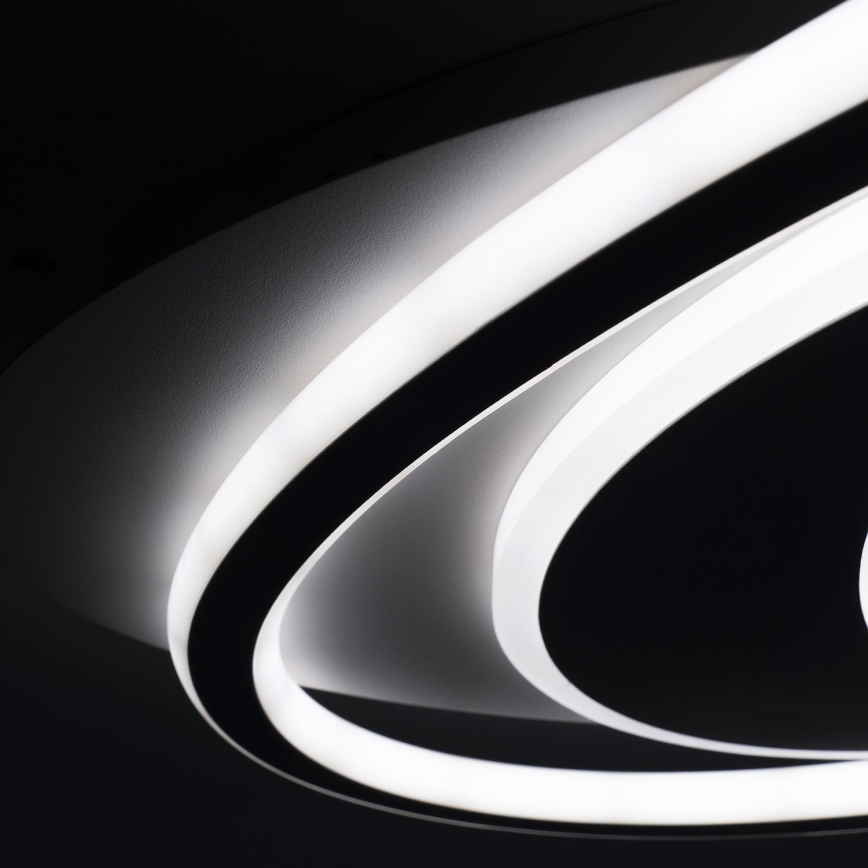 BRILAGI - LED regulējams griestu gaismeklis IRIS LED/78W/230V 3000-6000K 37x49 cm balts + tālvadības pults