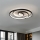 Brilagi - LED dimējams griestu gaismeklis VELO LED/52W/230V 38x48 cm 3000/4000/6000K + ar tālvadības pulti