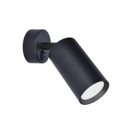 Brilagi - LED RGBW dimējams sienas prožektors SELE 1xGU10/4,8W/230V 3000K melns + tālvadības pults
