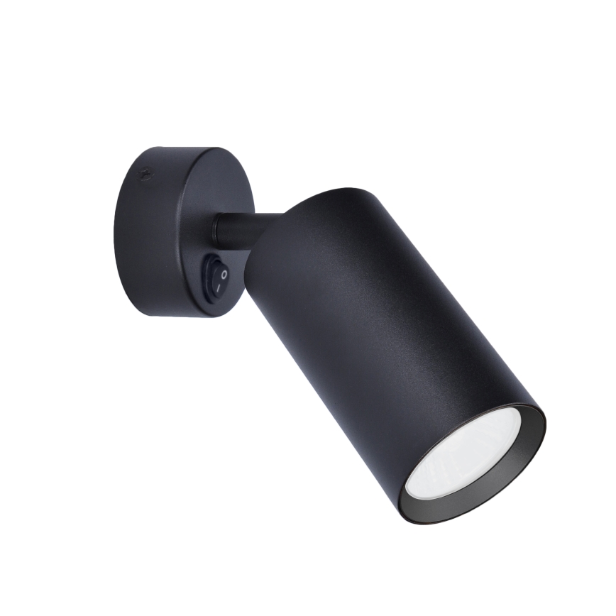 Brilagi - LED RGBW dimējams sienas prožektors SELE 1xGU10/4,8W/230V 3000K melns + tālvadības pults
