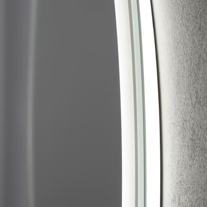 Brilagi - LED vannas istabas apsildāmais spogulis AVA PRO LED/18,5W/230V Ø 60 cm IP44 CRI 90 ar regulējamu spilgtumu + CCT