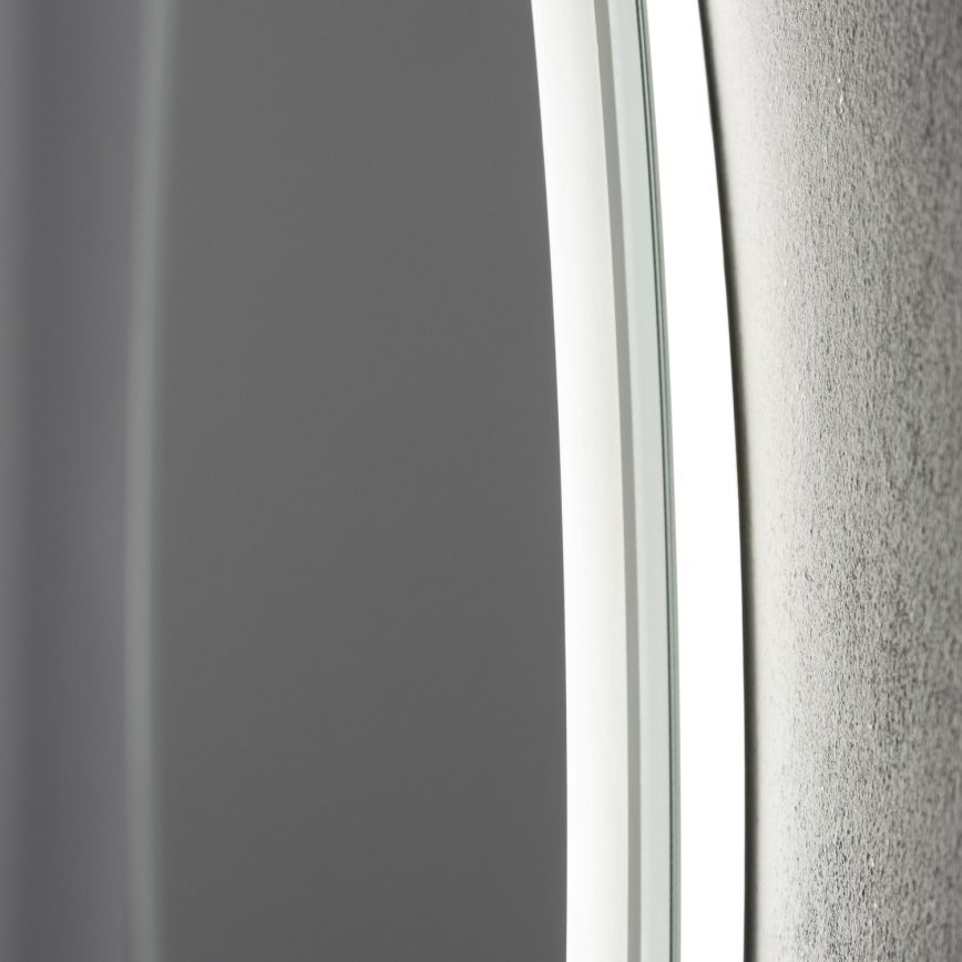 Brilagi - LED vannas istabas apsildāmais spogulis AVA PRO LED/18,5W/230V Ø 60 cm IP44 CRI 90 ar regulējamu spilgtumu + CCT