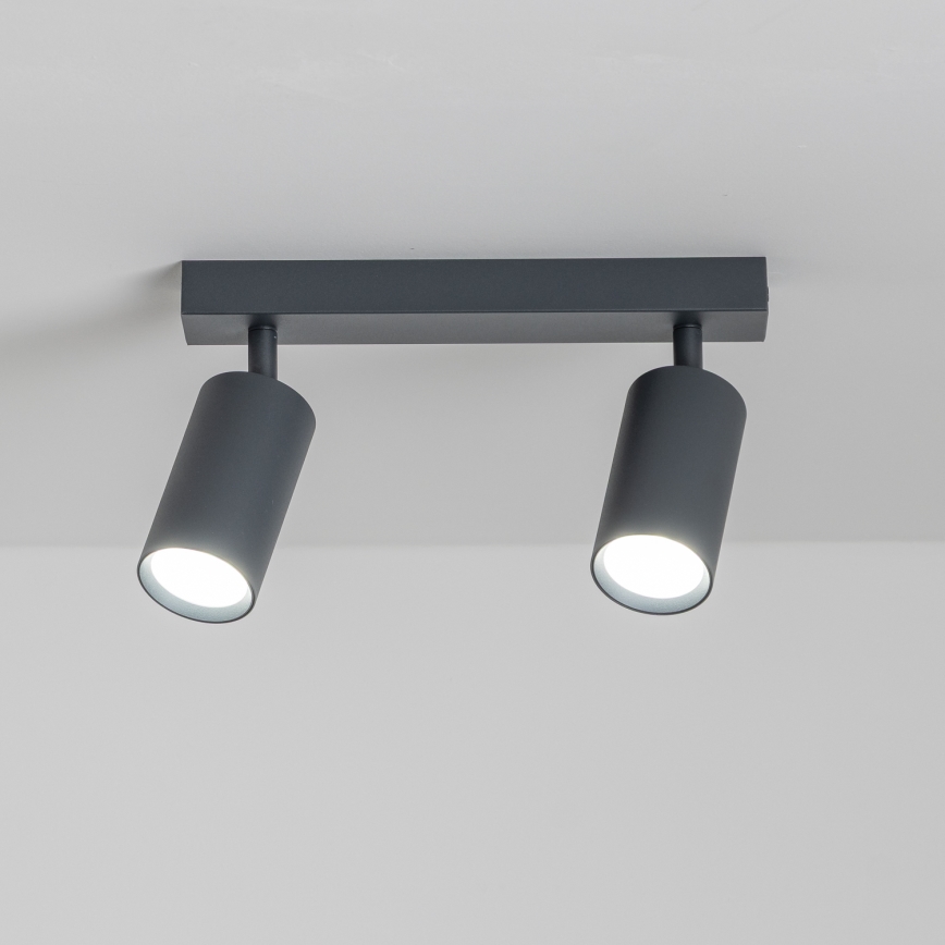 Brilagi - LED dimējams virziena gaismeklis SELE 2xGU10/6,5W/230V 2700-6500K antracīts