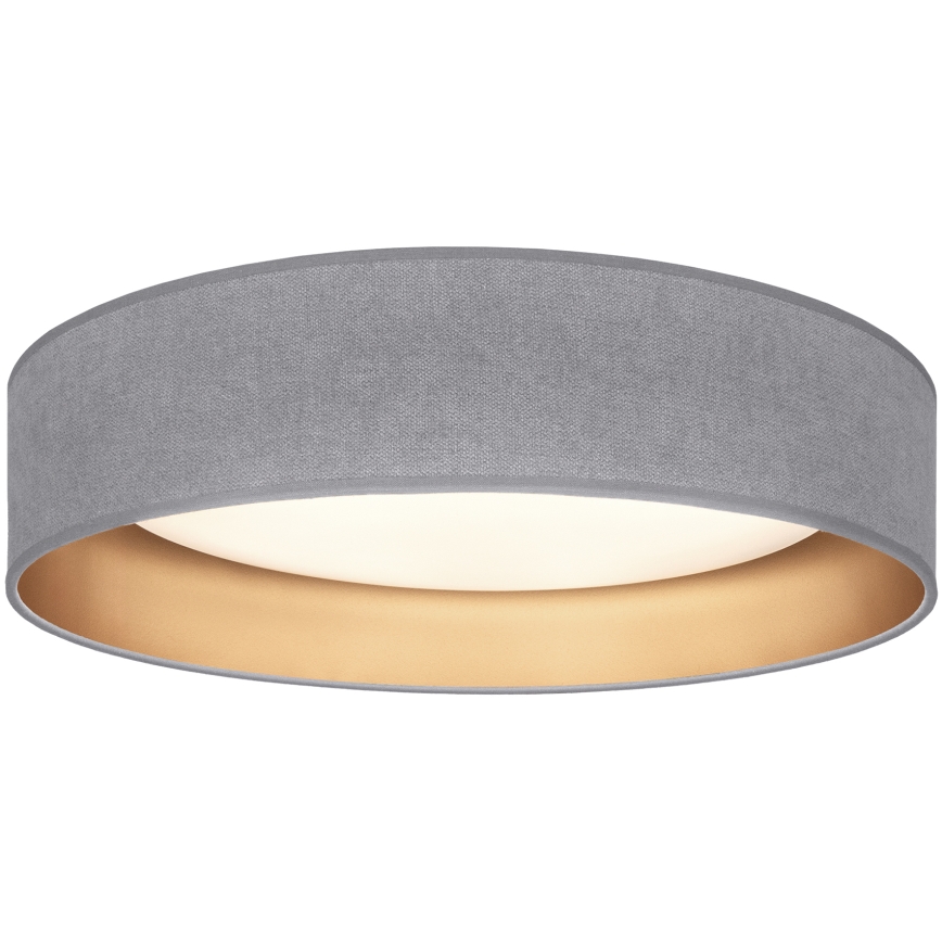 BRILAGI - LED griestu gaismeklis ar regulējamu spilgtumu VELVET SMART VARI LED/36W/230V 3000-6500K Ø55 cm pelēks/zelta + tālvadības pults