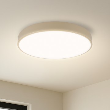 Brilagi - LED dimmējama griesti gaisma POOL SMART LED/48W/230V 3000-6000K, 40 cm, Wi-Fi Tuya, bēšā + tālvadības pults