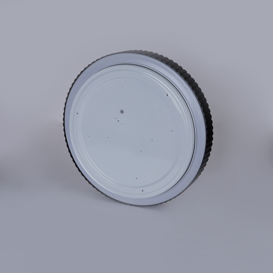 Brilagi - LED aptumšojams griestu gaismeklis CORVO LED/54W/230V 3000-6000K melns Ø 40 cm + tālvadības pults