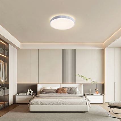 Brilagi - LED regulējams griestu gaismeklis CORVO LED/72W/230V 3000-6000K balta Ø 50 cm + tālvadība