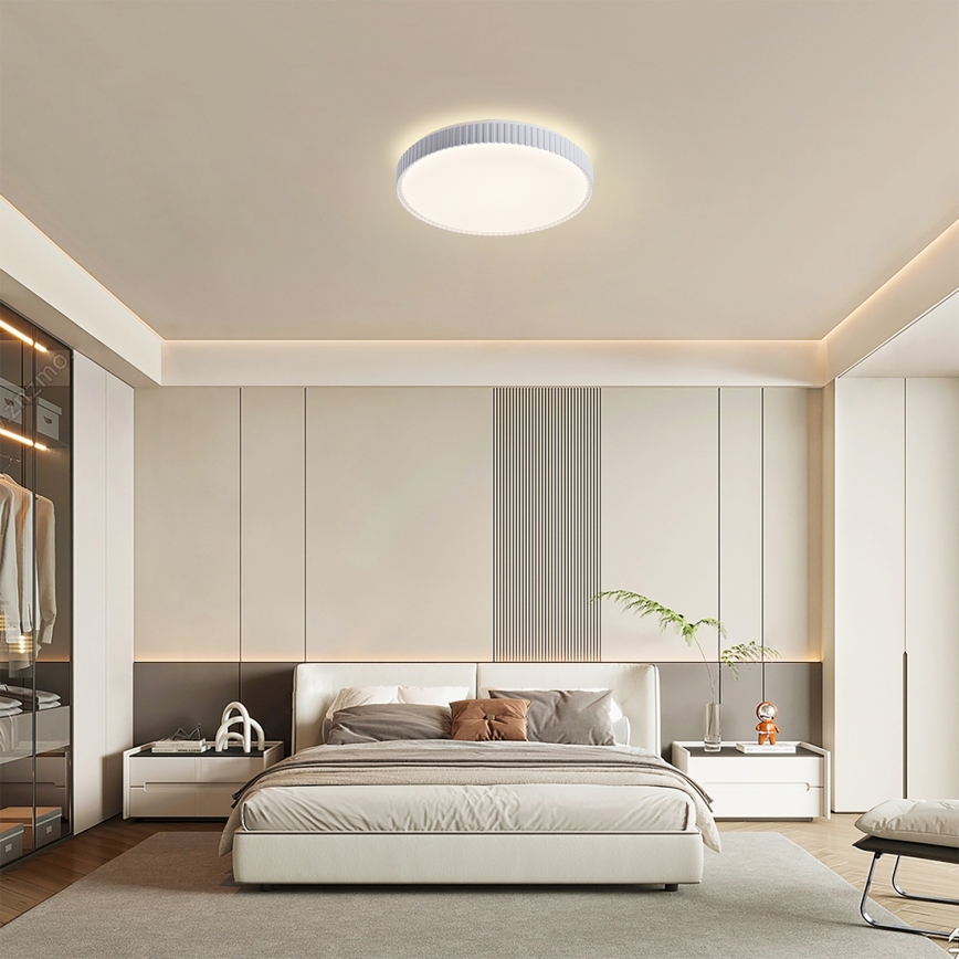 Brilagi - LED regulējams griestu gaismeklis CORVO LED/72W/230V 3000-6000K balta Ø 50 cm + tālvadība