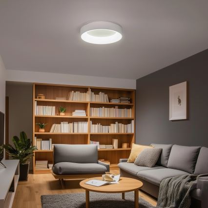 Brilagi - LED regulējams griestu gaismeklis FALCON LED/40W/230V 3000-6500K Ø 45 cm balts + ar tālvadības pulti